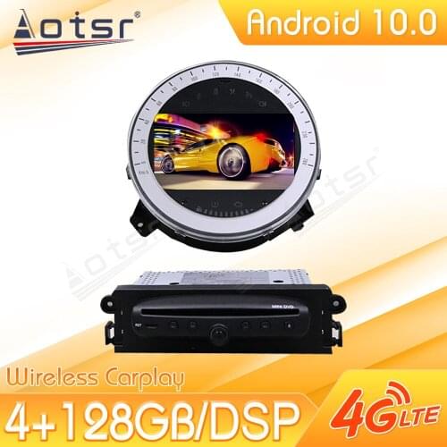 Android Car Multimedia Stereo Player For BMW MINI Cooper R56 2006 2007-2013 Tape Radio Recorder GPS Navi Head Unit No 2Din 2 Din