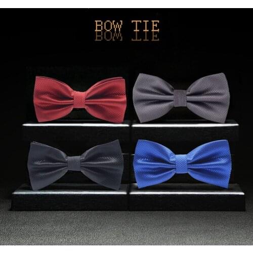 Mens Bowties Carefully Chosen Commercial Grid Gravata Grid Bowtie Banquet Wedding Party Anniversary Black Gray