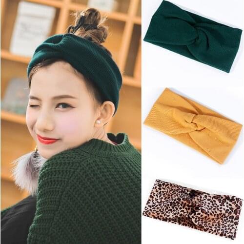 13 Color Cotton Sport Headband For Women Girl Baby Headband 2012 Elastic Knot Headbands Twist Fashion Cross Hair Accessories