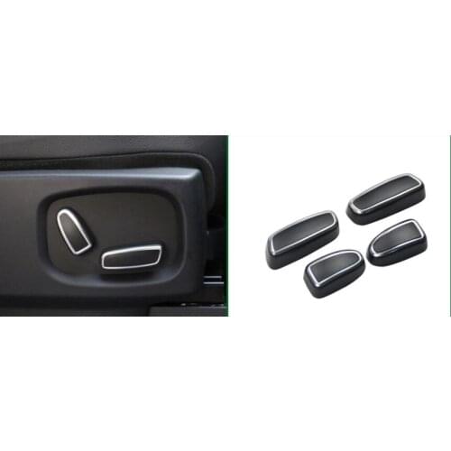For Range Rover Vogue 2013 2014 2015 Car-Styling Seat Adjustment Button Cover Trim Parts