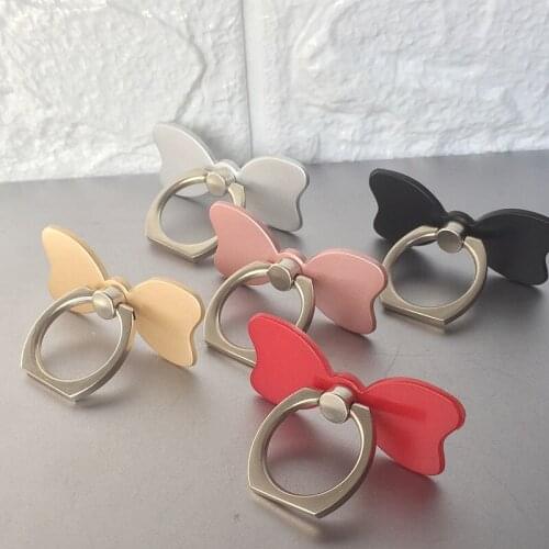 Finger Ring Mobile Phone holder Smartphone Stander 360 rotation mobile phone Stent for iPhone butterfly creative gift