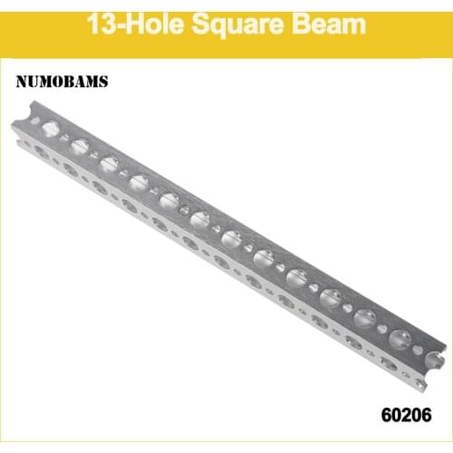 R60206 13-Hole Square Beam/DIY Combination Robert Beam/16*16*208mm/Free Shipping