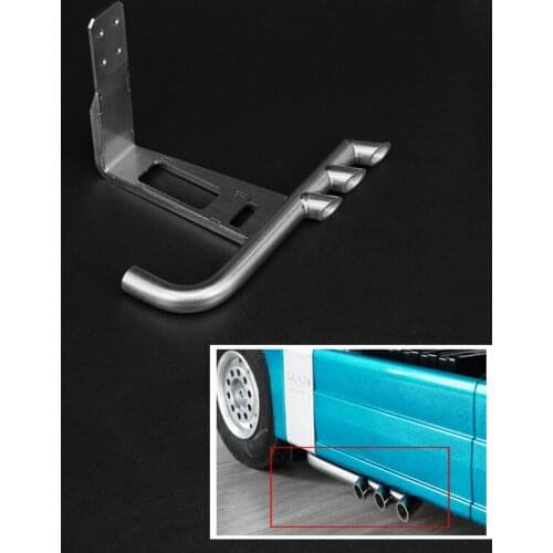 LESU 1/14 Metal Tee Exhaust Pipe for DIY Tamiya RC Model Scania 1850 Truck Car TH09767-SMT3