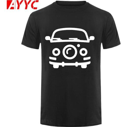 AYYC T-Shirt Tshirt 100% cotton summer tee shirts summer car print men T shirt casual short sleeve Tshirt o-neck t-shirt male