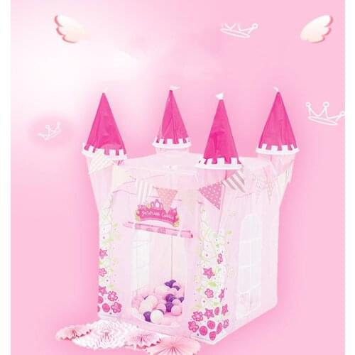Square Tiny House Children Tents Kids Play Game Activity Fairy Portable Foldable Princess Castle Indoor Toy For Boys Girls Toy