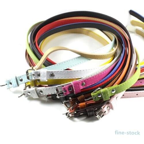 New Belts For Women Multi Color Thin Skinny Faux Leather Waistband Casual Belts Strap
