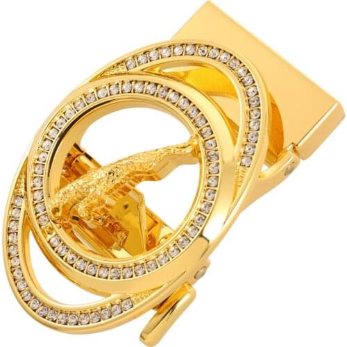 New Leopard Personality Belt Buckle Belt Buckle Alloy Automatic Buckle Manufacturer Spot LY136-23963 Men Belt Buckle