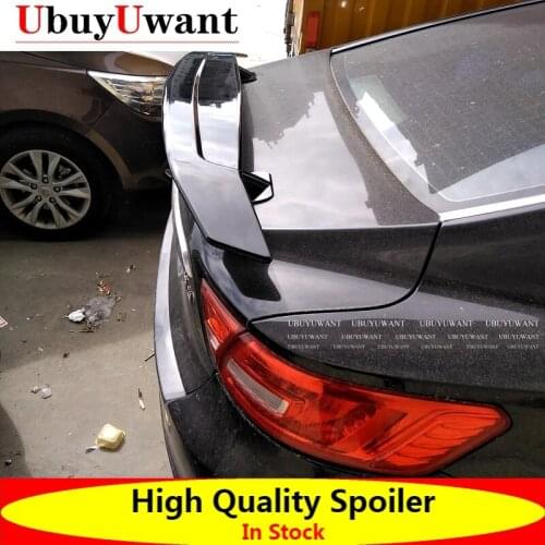 General Purpose Car Styling ABS Material And Surface Carbon Fiber Rear Spoiler For Geely-GC9 Universal Car Spoiler