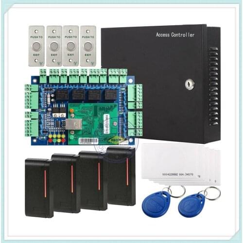 RFID ID 125HKhz Access Control Panel Kit & AC 230 or 110 Voltage Power Box