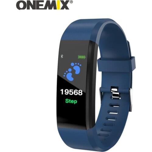 ONEMIX Sport Pedometers All Compatible Smart Bracelet Waterproof Accurate Step Counting Wireless Bluetooth Link Fitness Watch