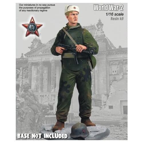 1/16 resin figure soldier model Soviet soldiers elite assault troops gk hand to do white mold World War II 193