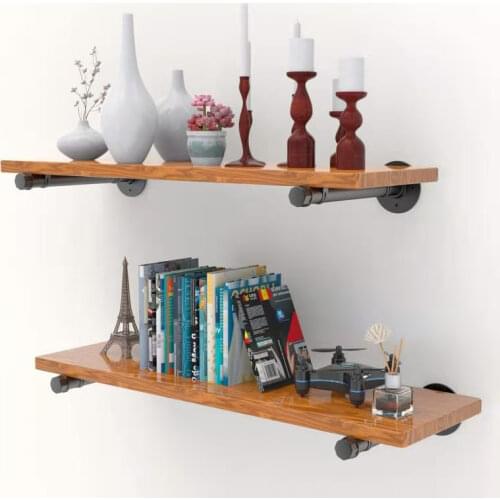 2Pcs/Lot Heavy Duty Clapboard Bracket Storage Floating Shelve Bench Brace Invisible Support Wall Hanging Wall Mounting