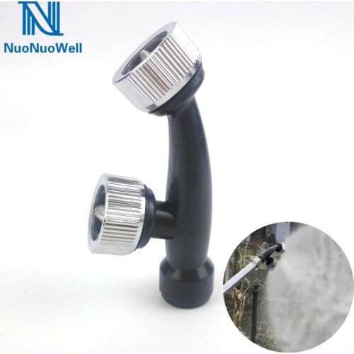2pcs-pack Garden Irrigation Quality Fan Shape Sprayer F Type Double Nozzle Agriculture Pesticides Mist Nozzle M14 Female Thread