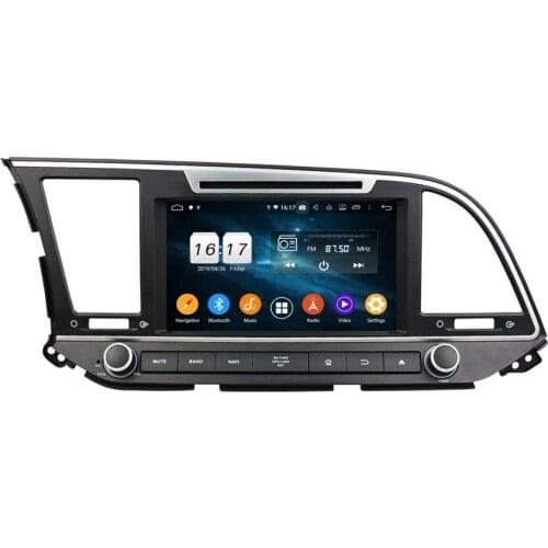 4gb+64gb PX6 6-Core Android 10.0 Car Radio DVD Player for Hyundai Elantra 2016 GPS Navigation Bluetooth 5.0 WIFI CarPlay