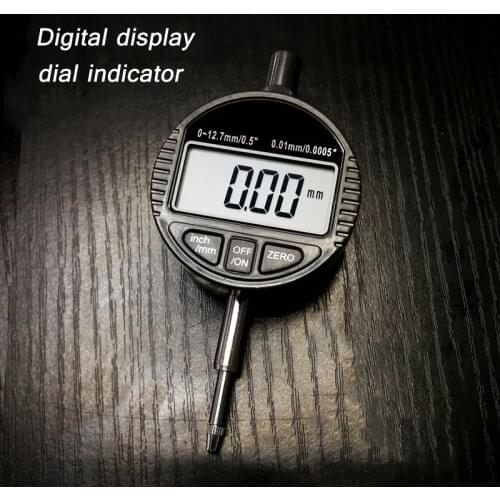 0-12.7mm/1" Range Gauge Digital Dial indicator Precision Tool 0.01mm/0.0005" Tester Tools