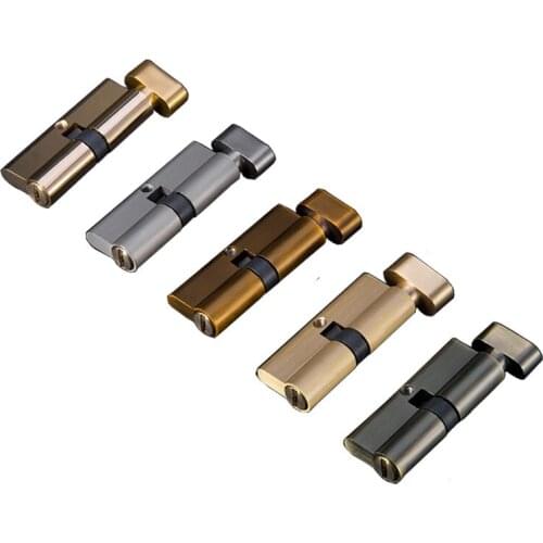 Lock Cylinder Indoor Bedroom Lock Core Brass Lock Core Room Wooden Door Household Lock Head Replacement