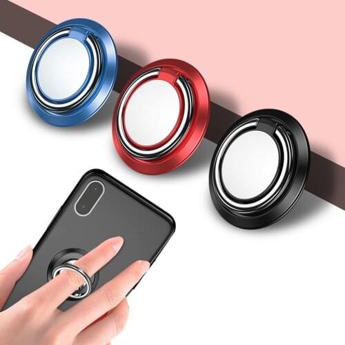 2020 Ring Phone Holder Fashion Zinc Alloy 360 Rotating Magnetic Grip Finger Ring Cell Phone Holder Ring Phone Holder