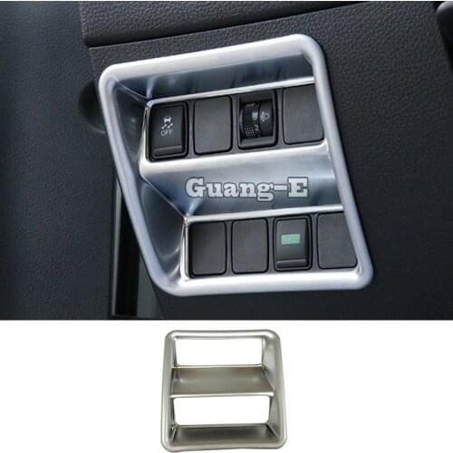 For Nissan Qashqai 2016 2017 car detector stick cover ABS chrome front Headlight light switch inner Trim frame lamp panel 1pcs