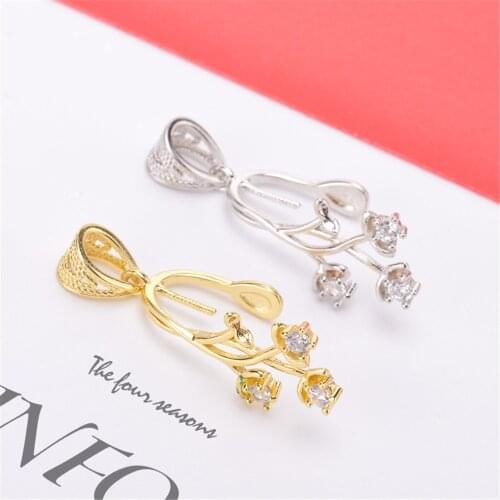 Real Solid 925 Sterling Silver Connector Oysters Pearl Bead Caps Diy Jewelry Accessories