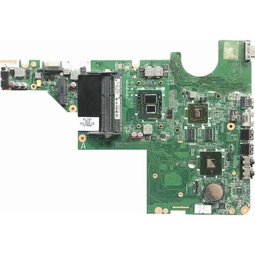 Excellent For HP G42 CQ42 CQ62 Laptop Motherboard 634649-001 With I3-350M CPU HD6370M 512MB GPU DDR3 DAAX1JMB6C0 100% Working