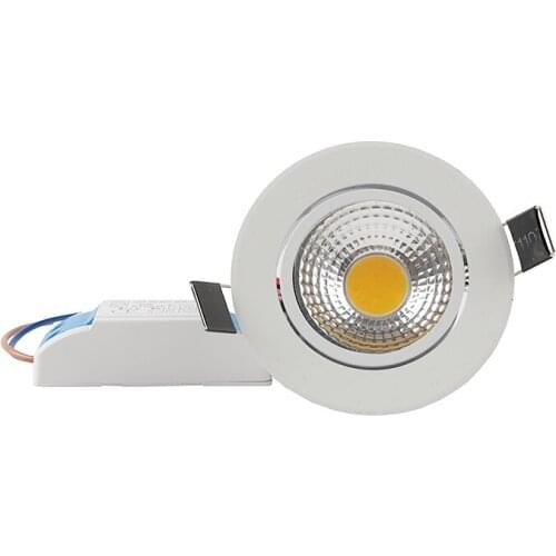 Dimmable AC110V-220V 5W 7W 9W 12W 15W Ceiling downlight Epistar LED Recessed Ceiling lamp Spot light For home illumination