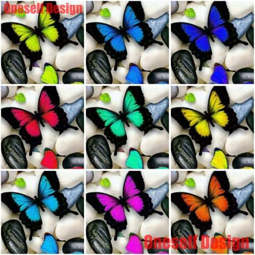 Beaded embroidery 5d diamond painting beautiful butterfly 5d diamond mosaic sale animal rhinestone pictures christmas decor gift