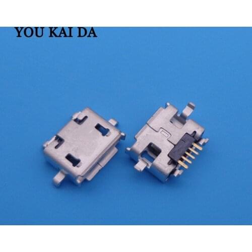 100pcs/lot Mini Micro USB jack connector charging port socket for Millet 1S Gionee S606 gn180/OPPO 3 Amoi n820 N82T29 R805 R801