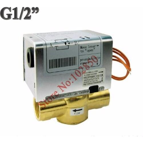 2way Electria Actuated valve,220-240V,magnetic hysteresis synchronous motor 5RPM,Removable actuator