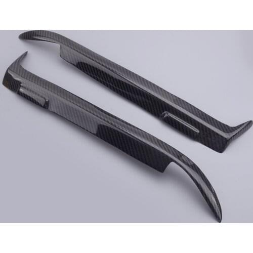 2Pcs/Set Carbon Fiber Eyebrows Eyelids Headlight Cover Moulding fit for BMW E36 1992 1993 1994 1995 1996 1997 1998