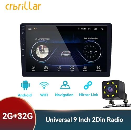 9 Inch Car Radio Android For Audi A3 A4 A5 A6 A7 A8 1+16G Touch Screen Universal car radio mp5 video AUTO FM Professional
