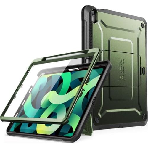 For iPad Air 4 Case 10.9" (2020 Release) SUPCASE UB PRO Full-body Rugged Cover Case WITH Built-in Screen Protector & Kickstand
