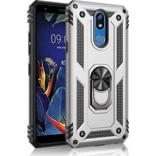 Mokoemi ferro armadura à prova de choque sfor lg k40 caso para lg k40 ell telefone caso cove