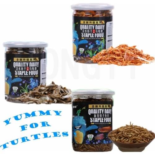 Turtle feed turtle food live Brazilian tortoise turtle small fish freshwater shrimp dried general food calcium tortoise tortoise