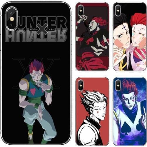 For Samsung Galaxy Note 3 4 5 8 9 S3 S4 S5 Mini S6 S7 Edge S8 S9 S10 Plus hunter-x-hunter-hisoka Silicone Phone Covers