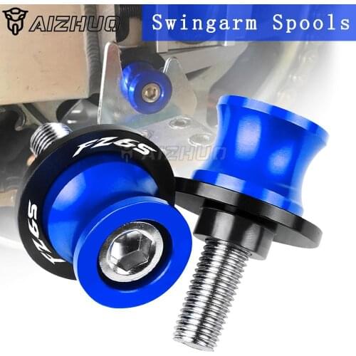 FOR YAMAHA FAZER600 FZ6S FZ6 S Logo CNC Swingarm Slider Spools Motorcycle Stand Screws FZ6N FAZER 600 1998-2010 2009 2008 2007