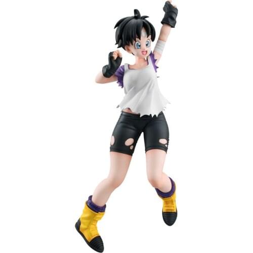 Anime Figures Dragon Ball Z Videl Bideru PVC Toys Model Lazuli Gohan Action Figurals Hercule Juguetes DBZ Brinquedos Doll Figma