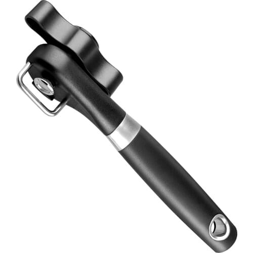 Can Opener Kitchen Accessories Professional Manual Stainless Steel Jar Opener Safety Side Cut Bottle Openers Household Tools