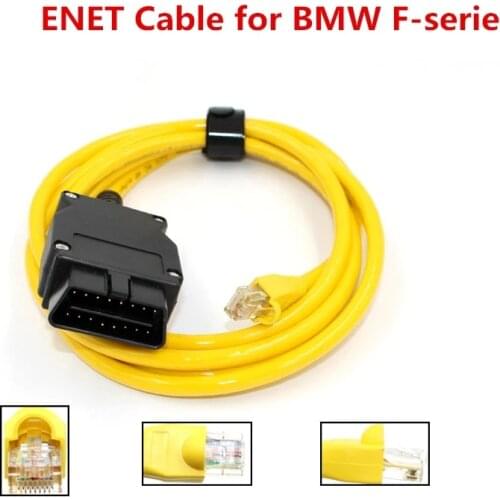 Best E-SYS ENET cable for BMW F-series ICOM Coding Hidden Data Tool OBD2 Ethernet to ESYS Data OBDII Coding Diagnostic Cable