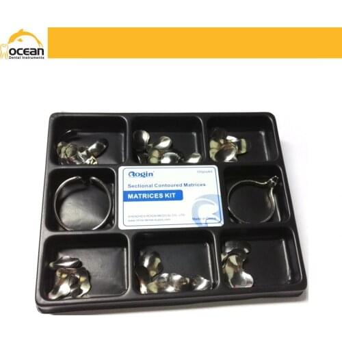 Ocean Dental Metal Matrices Assorted Kit - Stainless Steel Dental Matrices