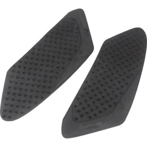 Motorcycle Gas Tank Pad Traction Side Fuel Knee Grip Decal For Honda CB500F CBR500R 2013-UP Black