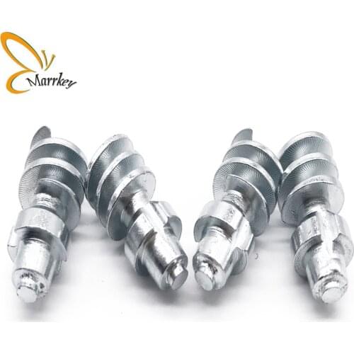 MS1912 20pcs 24.5mm Tire Studs/Spikes for Tires/Ice Screw-in Studs Snow Chians for Huge Equipment(Haul Trucks/Cranes/Loaders)