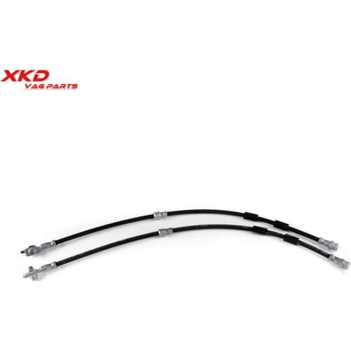2pcs Front Brake Caliper Hose For V-W Golf Tiguan MK2 A-UDI A3 TT 5Q0611701C 5QM611701A