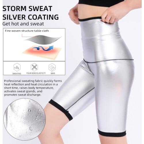 Full Cover Body Shaper Pants Sauna Shapers Hot Sweat Sauna Effect Slimming Pants Fitness Short Shapewear Leggings Fitness Pants