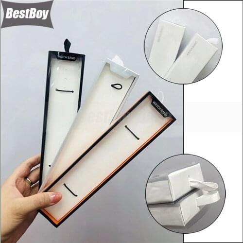 Simple Portable Strap Gift box for Apple Watch Band Paper Pack Box 38/40/42/44MM for Series Leather Silicone Nylon Milanese Band