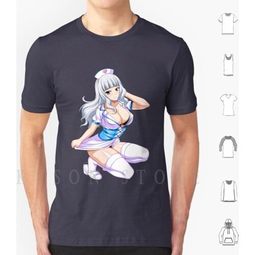 Hanakai Momo Sexy Anime Nurse | High School Dxd Ecchi T Shirt Men Cotton Rias Gremory Highschool Dxd High School