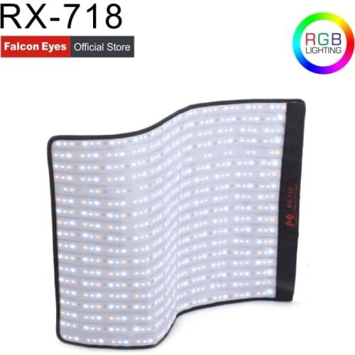 Falcon Eyes LED Photography Equipment 100W RGB With Effect Scenes Mode Waterproof Portable Video Studio Fotografia Lighting