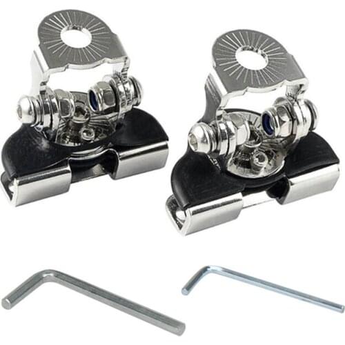 1pair Car Engine Hood Work Light Metal Bracket Holder Universal Offroad SUV Engine Cover Car Led Work Light Bar Mounting Clamp