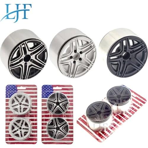 4PCS 1/10 RC Rock Crawler Aluminum 2.2 Beadlock Wheel Rims for Traxxas TRX4 Benz G500 TRX6 Axial SCX10