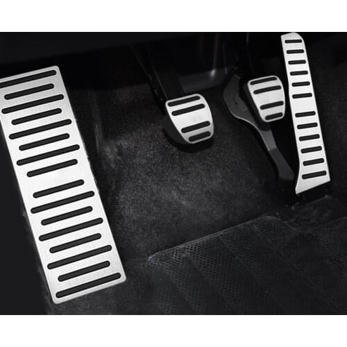 Car Foot Fuel Brake Pedal Cover For Volkswagen VW Jetta Golf 5 6 MK5 MK6 GTI Scirocco EOS Tiguan Passat B6 B7 R36 CC Accessories