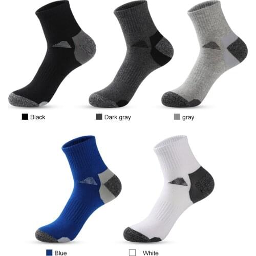 Running Sports Basketball Socks Breathable Skateboard Moisture Wicking Athletic Sock Long Short Style Sweat Deodorant Sox Men